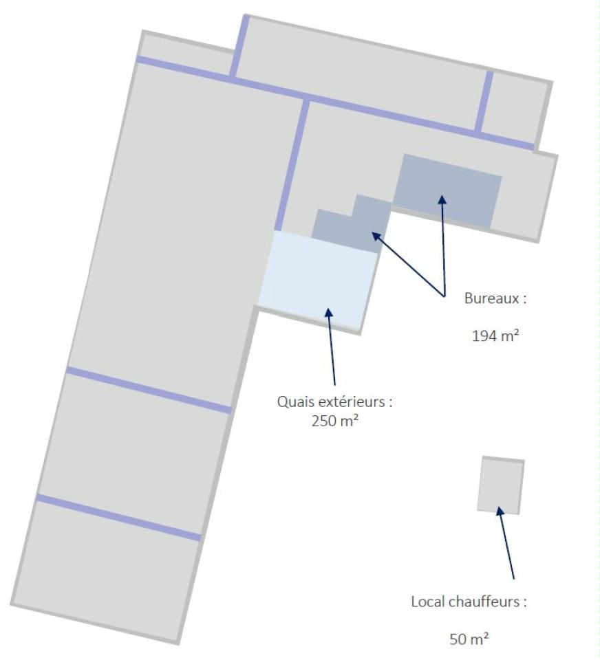 Entrepôt Sury-le-Comtal 4982m² Vente entrepôt Sury-le-Comtal Loire OVLOG2531428 0